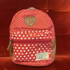 美品　ブランシェス　子供用リュック 赤