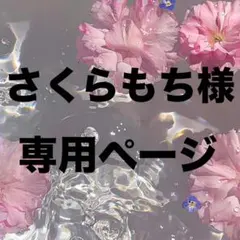 さくらもち様専用ページ