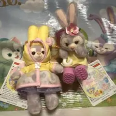 ステラルー　レイニーデイズ　ぬいぐるみバッジ　ぬいぐるみストラップ