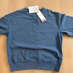 GU キッズ Tシャツ 130 ブルー