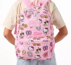 アロハコレクション 新品 キティ リュック リュックサック ブラック