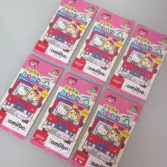 ✨未開封✨ あつ森 amiiboカード サンリオキャラクターズコラボ 6パック