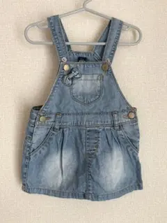 ZARAデニムジャンパースカート 90 80