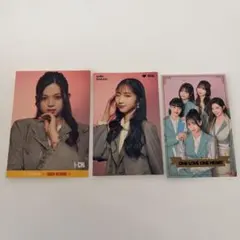 ONE LOVE ONE HEART トレカ3枚セット イーチ・佐々木杏莉