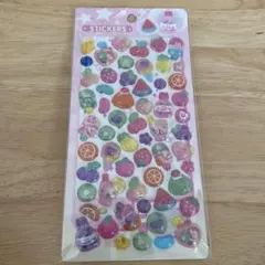 ボンボンドロップ風シール　フルーツ　果物