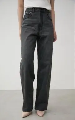 AZUL BY MOUSSY ハイウエストワイドデニムIV