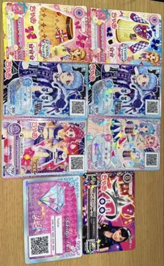 アイカツカード ちゃお 8枚セット ダイヤモンドカード付き