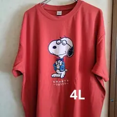 【新品タグ付き‼️】大きいサイズ❗PEANUTS スヌーピー Tシャツ オレンジのサムネイル