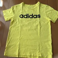adidas イエロー Tシャツ サイズ150