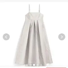 GRL ホワイト キャミソール ロングワンピース 夏 白