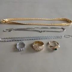 ジュエリーセット　指輪　ネックレス