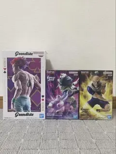 ハンター×ハンター　フィギュア　3点セット　ヒソカ　ネテロ　メルエム