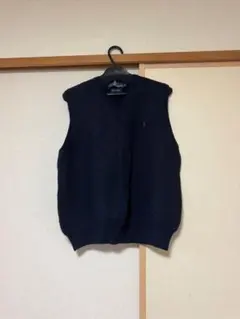 polobyRalphLaurenポロラルフローレンニットベストネイビー即日発送