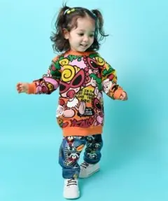 HYSTERIC MINITEDDY MINILA ゆったり 裏起毛 トレーナー