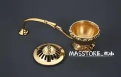 密教法具 蓮華型 お焼香 香合 香炉 仏具 仏教工芸品 真鍮製 密教法具 蓮華型 お焼香 香合 香炉 仏具 仏教工芸品 真鍮製 - メルカリ