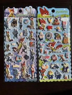 ズートピア　マシュマロシール　ボンボンドロップシール