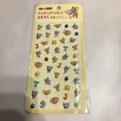 【新品】トムとジェリー ぷくぷくシール PUKUPUKU SEAL