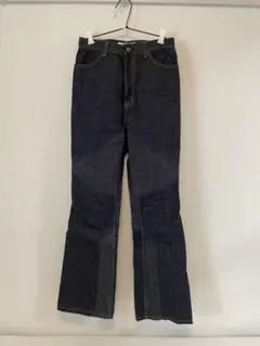 トーガプルラ　パッチワークデニムパンツ