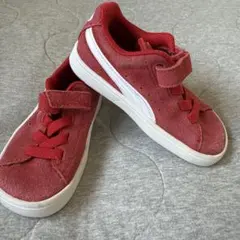 Puma スエード レッド スニーカー 15cm