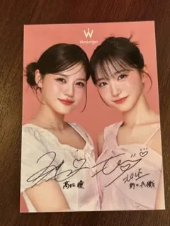 Wonjungyo 高松瞳 野口衣織 直筆サイン入りフォト - メルカリ