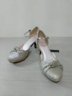 apres jour (アプレジュール) ゴールドリボン付きパンプス 新品未使用