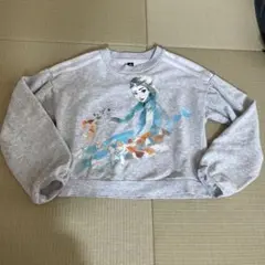 アディダス グレー トレーナー アナ雪　エルサ　120 130