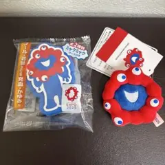 EXPO2025 関西万博 ミャクミャク キーホルダー　目薬ケース2点セット