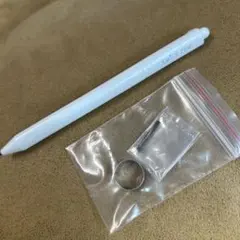 【純正】スマイルゼミタッチペン ホワイト 替え芯2本付き