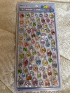 【正規品】ボンボンドロップシール しずくちゃん ミニ しずくの森のなかまたち