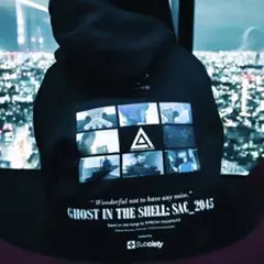 Subciety 攻殻機動隊 プルオーバー パーカー ブラック コラボ 完売品のサムネイル