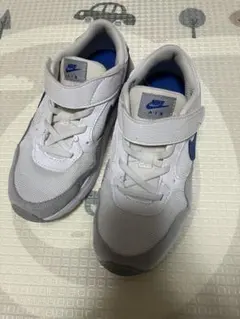 Nike Air スニーカー　 ホワイト/ブルー　　　21.5cm