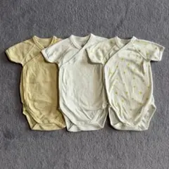 PETIT BATEAU ロンパース 3枚セット 6m/67cmのサムネイル