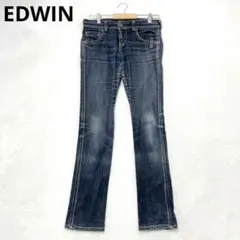 エドウィン デニムパンツ 503 ストレッチ M ブルー 通勤 日本製 人気