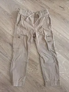 キッズ カーゴパンツ ベージュ
