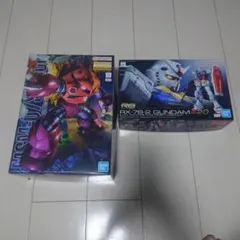 MG ズゴック＆ RG RX-78-2 ガンダム 2.0のサムネイル