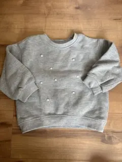 petit main トレーナー 90グレー