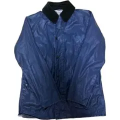 Barbour ワックスドコットン ジャケット ネイビーのサムネイル