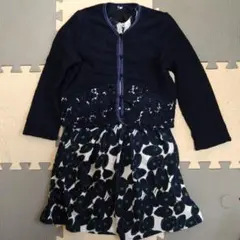 ワッフリッシュワッフル　ジャケット　ワンピース　セット　サイズ110　L　М