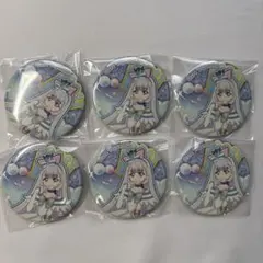 L3 わんだふるぷりきゅあ キュアニャミー バースデー 缶バッジ 6点セット
