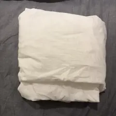 無印セミダブル　ボックスシーツ