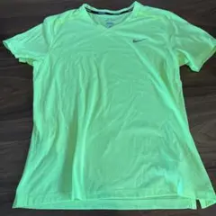 Nike Dri-Fit XL 蛍光イエロー Tシャツ