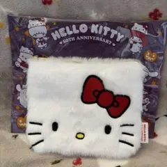 ハローキティ ファーポーチ