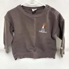 くまさんトレーナー　ブラウン　秋冬　まとめ買いOK