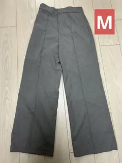 センタープレス ワイドパンツ