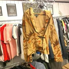 希少RALPH LAUREN ラルフローレン ネイティブ柄 ガウン90s メンズ