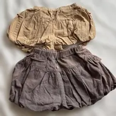 テータテート　かぼちゃパンツ　バルーン パンツ　90サイズ　2枚セット