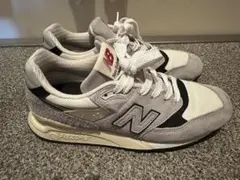 Made in USA New Balance 998 グレー/ホワイト