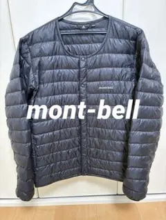 mont-bell スペリオダウン ラウンドネックブラックM 美品❗️