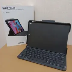 【美品】logicool ロジクール SLIM FOLIO iK1055BK