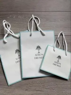 ALBION DRESSER アルビオン ショッパー3枚セット